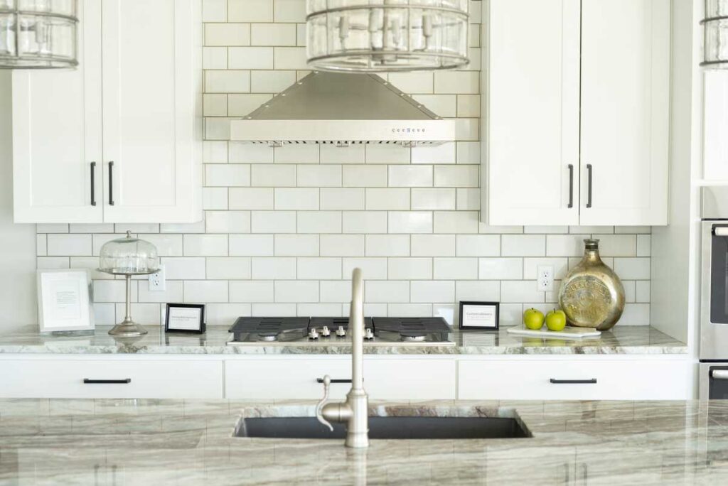 Marble Kitchen Island