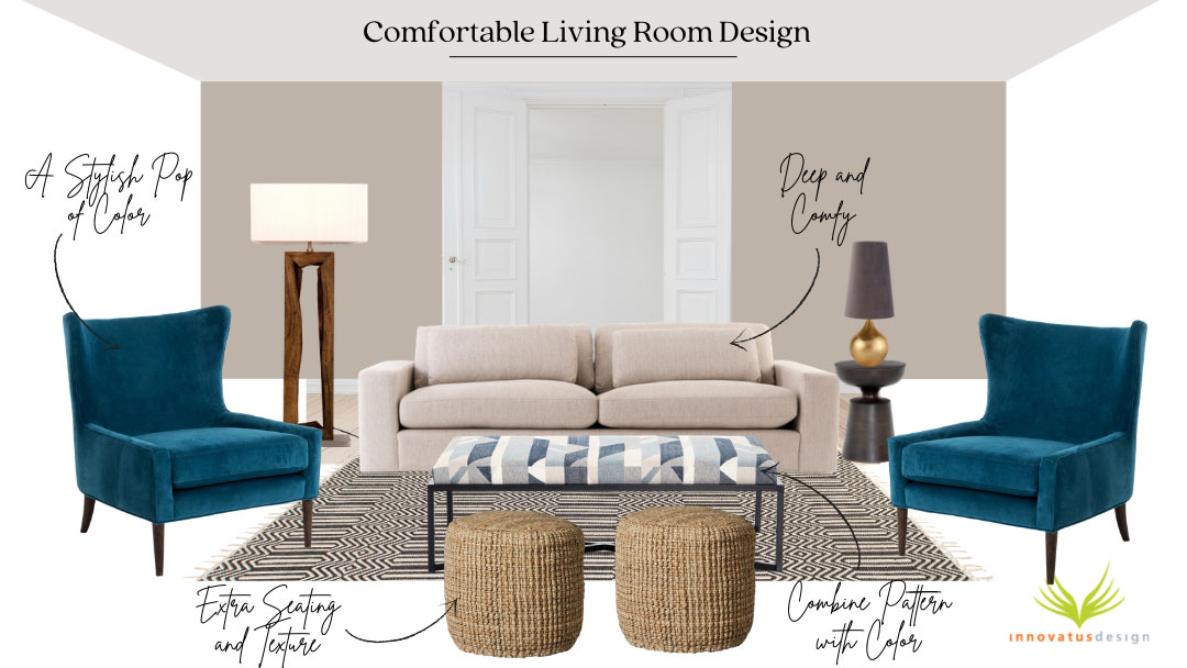 Mood Board Monday – Comfortable Living Room