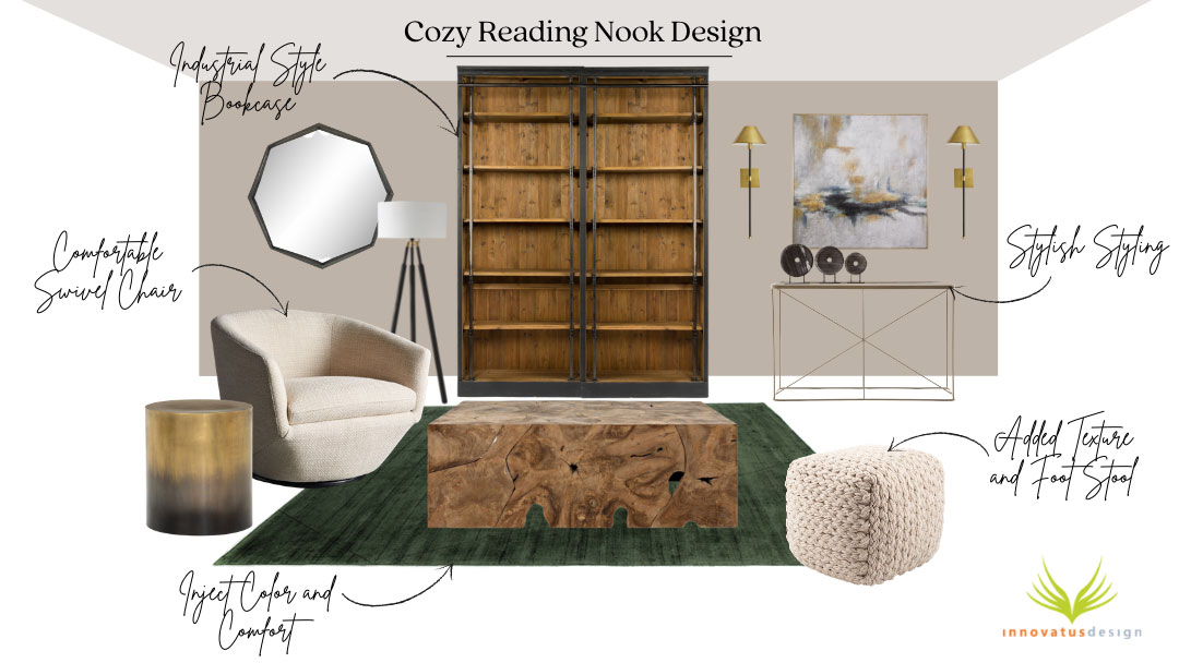 Mood Board Monday – Cozy Reading Nook
