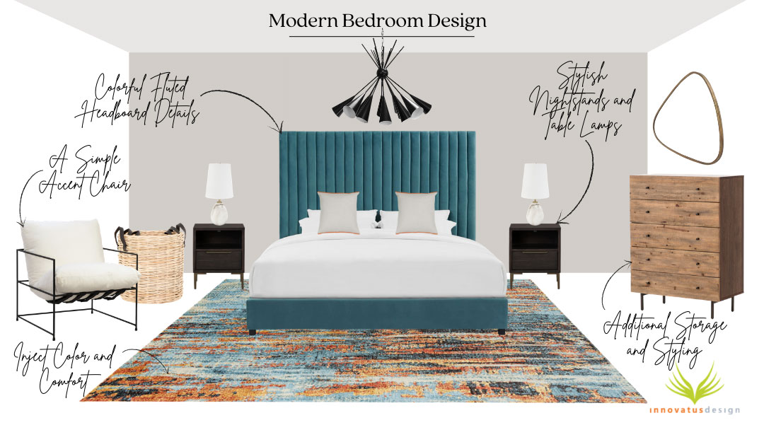 Mood Board Monday – Modern Bedroom Design